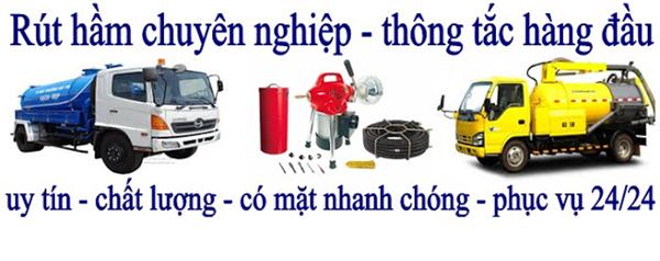 Dịch vụ tại hút hầm cầu Quang Minh giá rẻ
